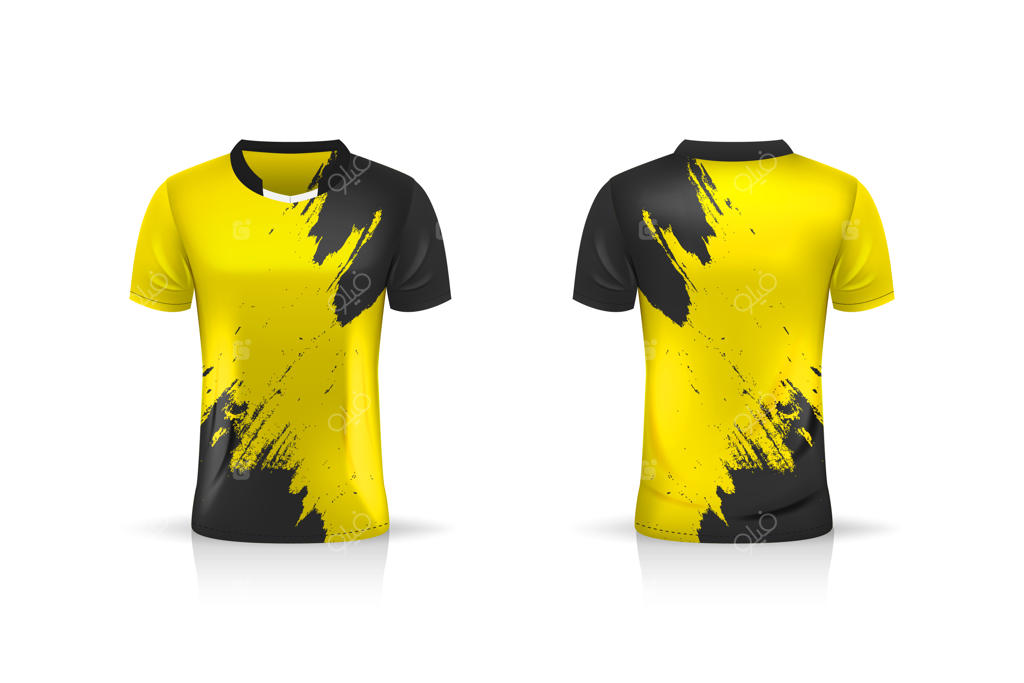 طرح لباس ورزشی فوتبال: قالب پیراهن ویکتوری برای ورزش‌های الکترونیکی