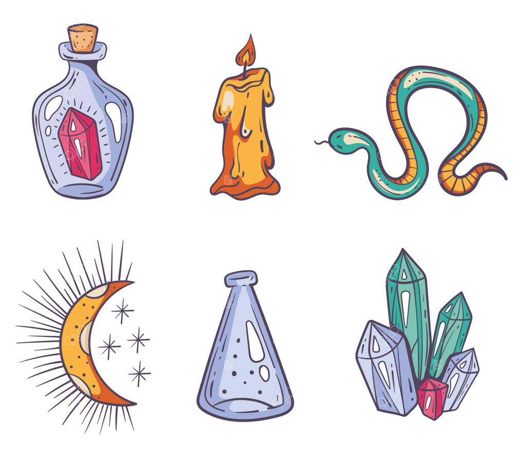 جادوی بوهو: مجموعه‌ای از نمادهای جادویی و عرفانی