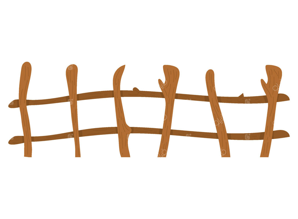 آیکون حصار چوبی باغ به سبک روستایی مجزا