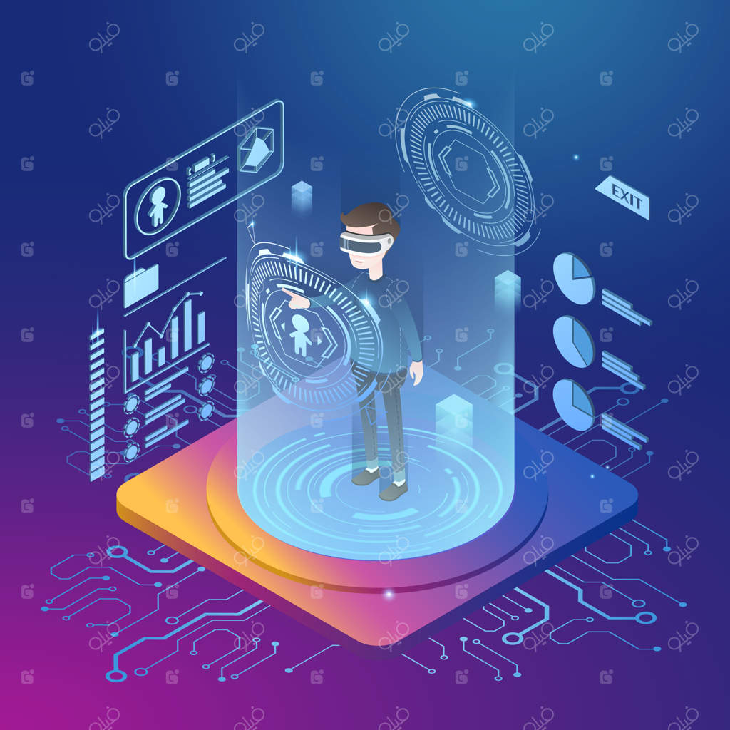 مفهوم واقعیت مجازی به سبک ایزومتریک