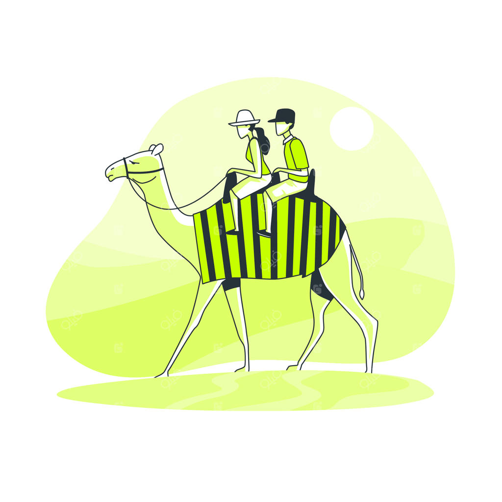 تصویرسازی مفهومی عبور از صحرا