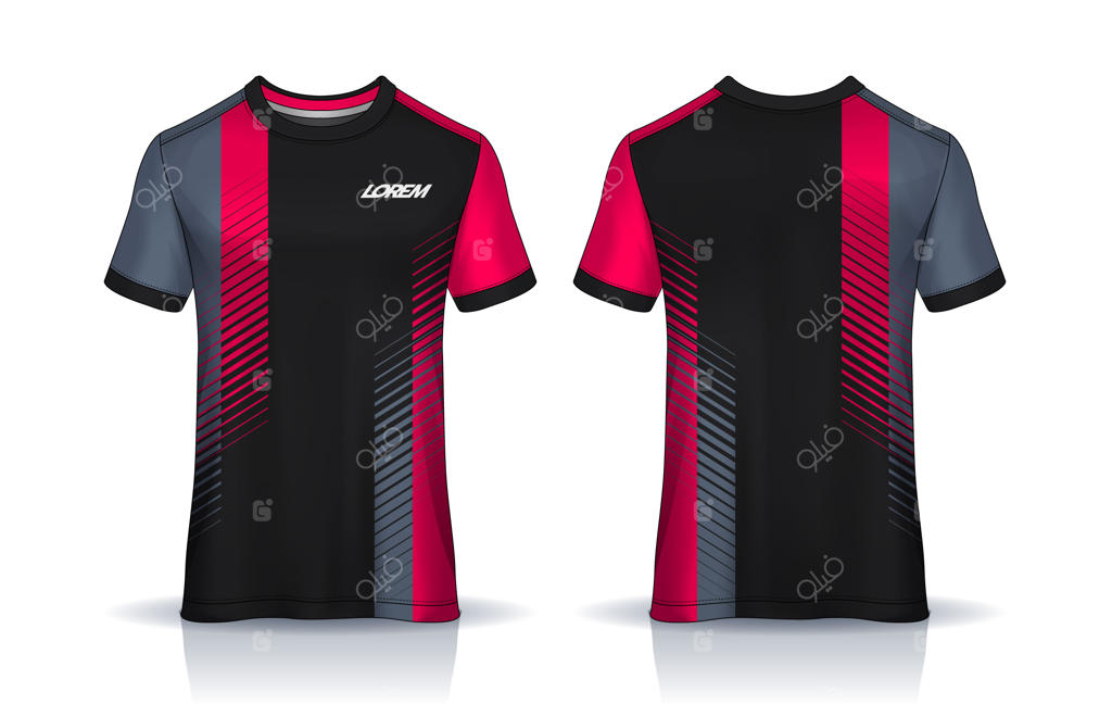 طراحی تیشرت پیراهن فوتبال