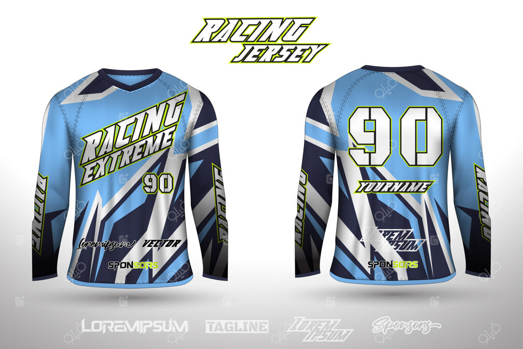 طراحی لباس ورزشی برای فوتبال، دوچرخه‌سواری و بازی‌های کامپیوتری