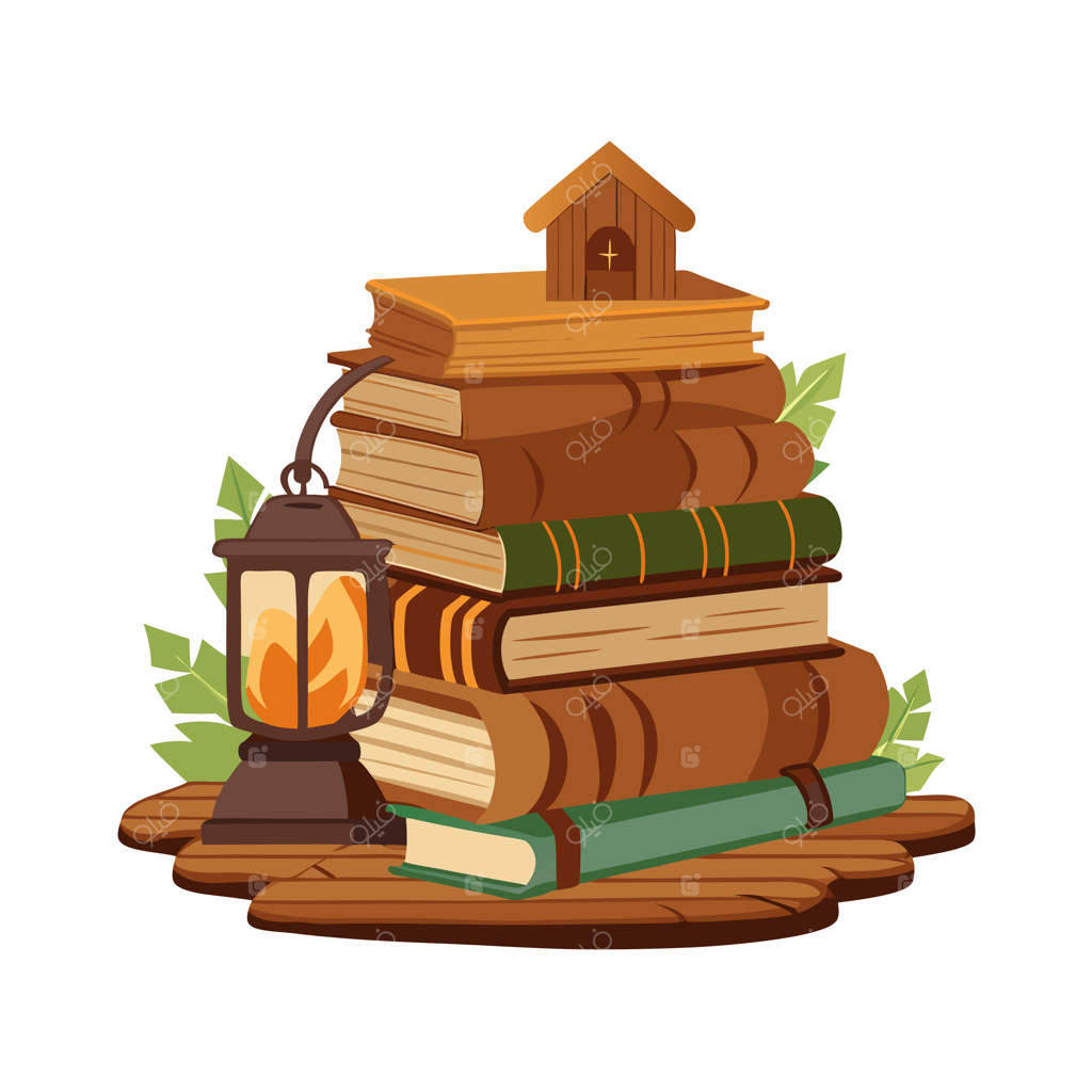 تصویرسازی کتاب‌ها به سبک طراحی تخت