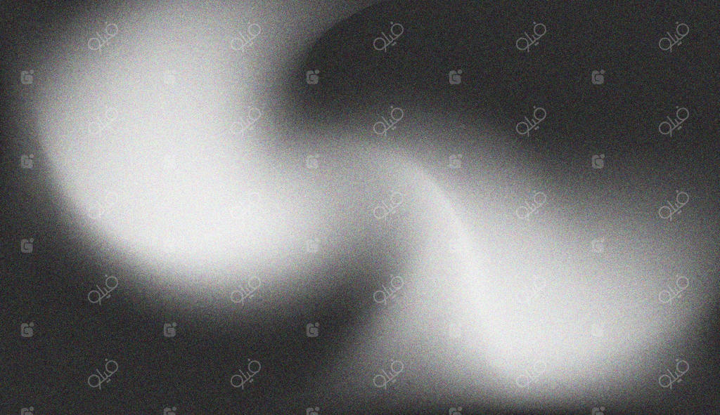 پس‌زمینه سیاه و سفید دانه‌دار با افکت نویز و نور و سایه انتزاعی برای طرح‌های هنری