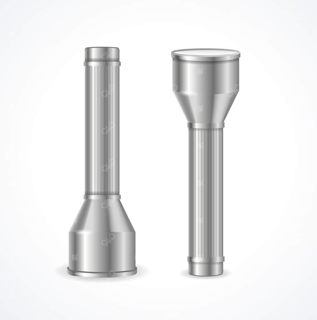 چراغ قوه جیبی دستی.