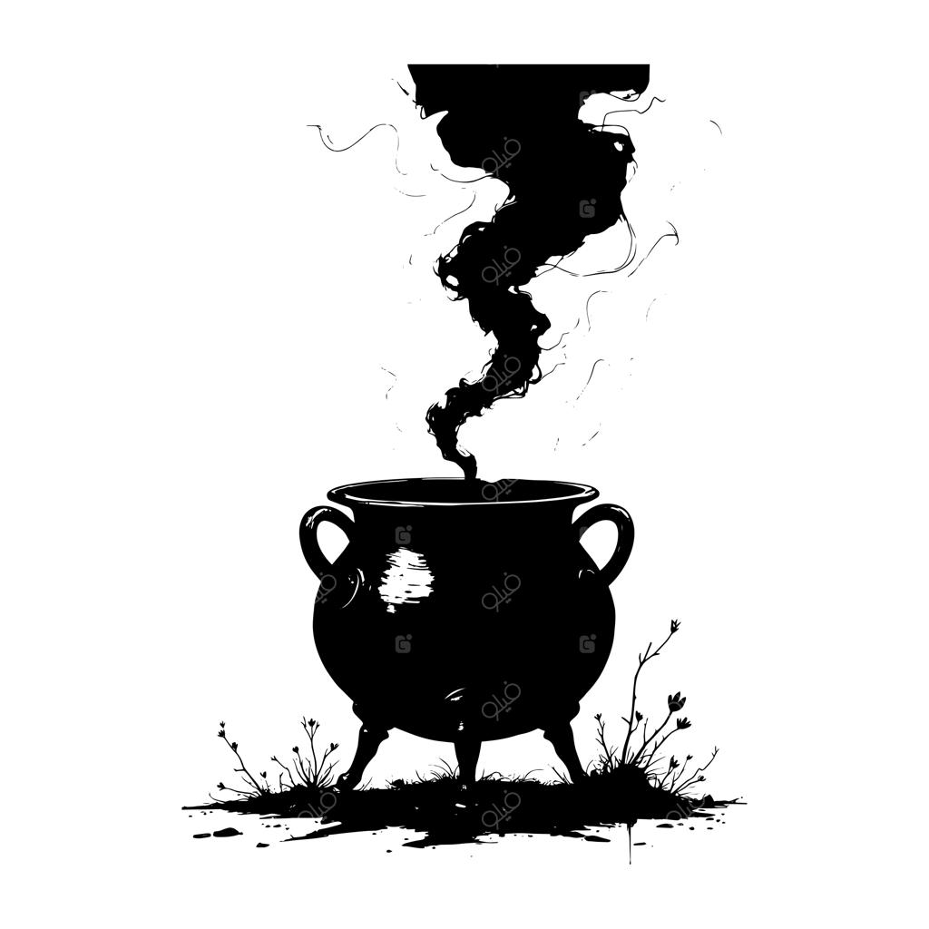 وکتور سیلوئت هالووین