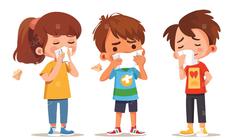 علائم آنفولانزای کودکان و تصویر پزشکی برای التهاب در اطفال جهت مراقبت‌های بهداشتی