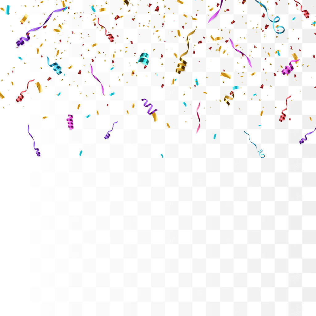 پس‌زمینه وکتور با کاغذپاشی