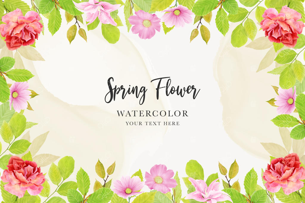 مجموعه کارت دعوت عروسی با طرح گل