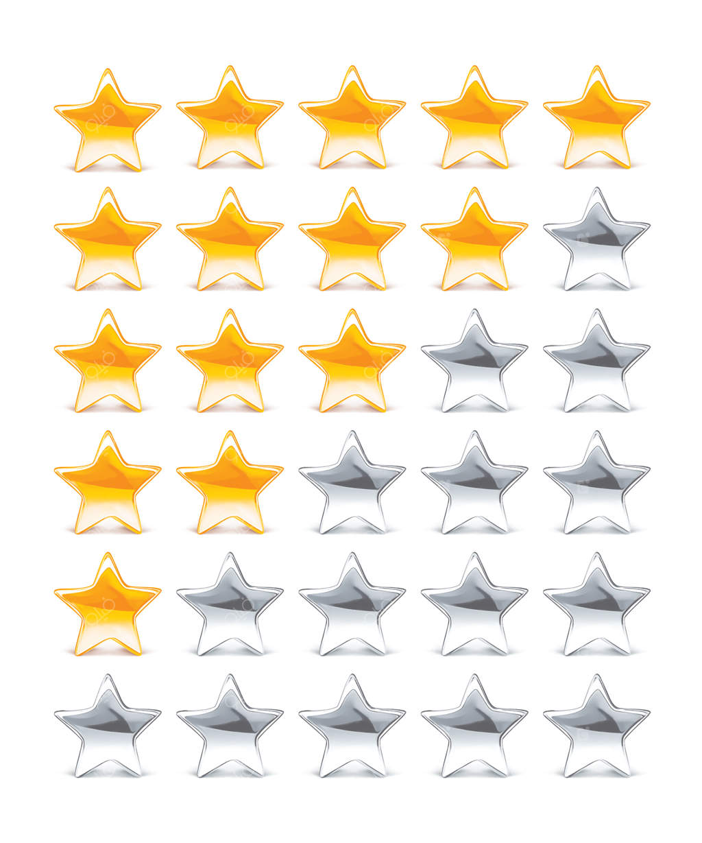 تصویر ستاره‌های امتیازدهی