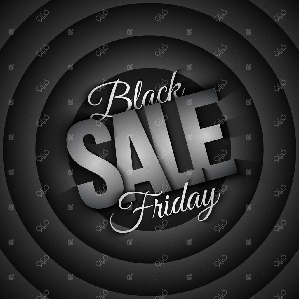 پس‌زمینه تخفیف‌های بلک فرایدی به سبک رترو