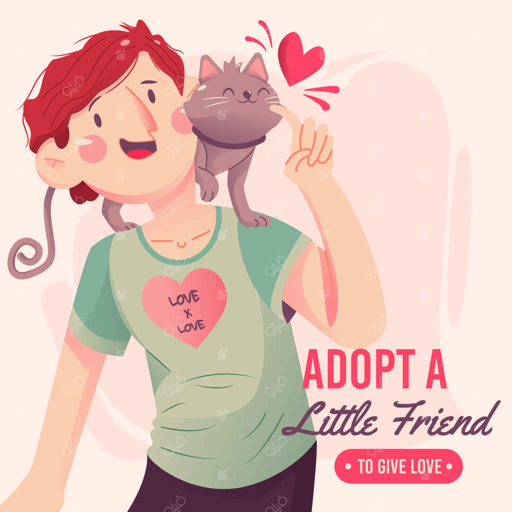 پذیرش یک دوست کوچک