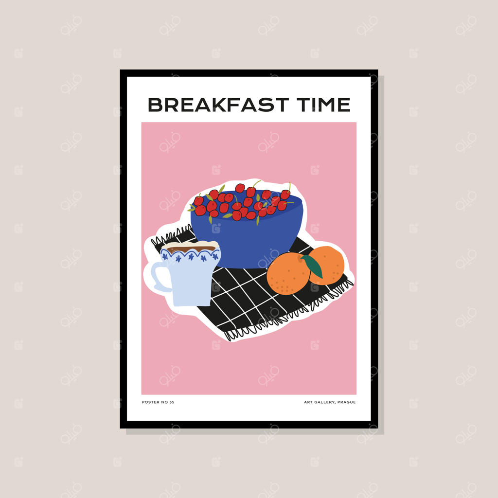 پوسترهای چاپی دست‌ساز و زیبا برای مجموعه هنر دیواری شما