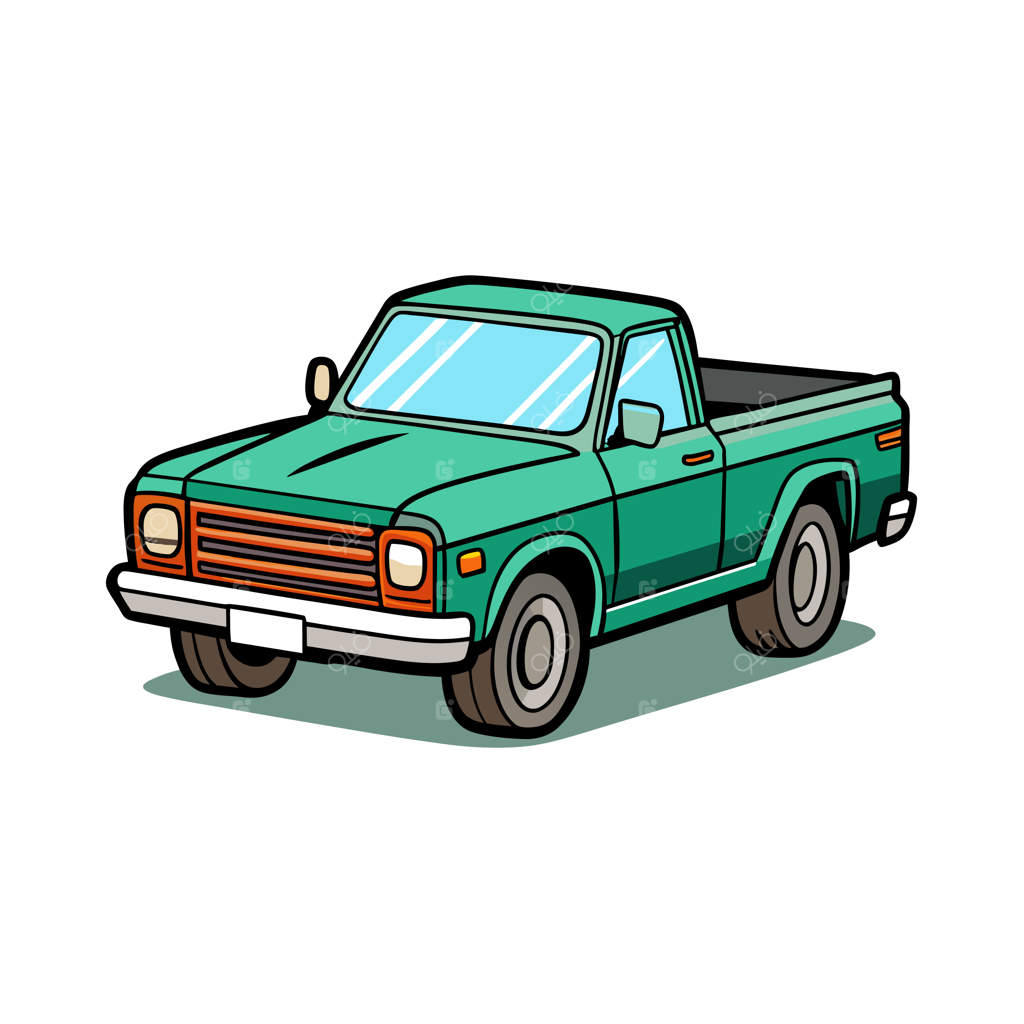 مفهوم تصویرسازی وکتور واقع‌گرایانه خودرو