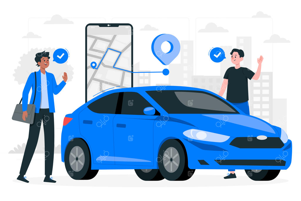 تصویری از ایده اشتراک‌گذاری خودرو