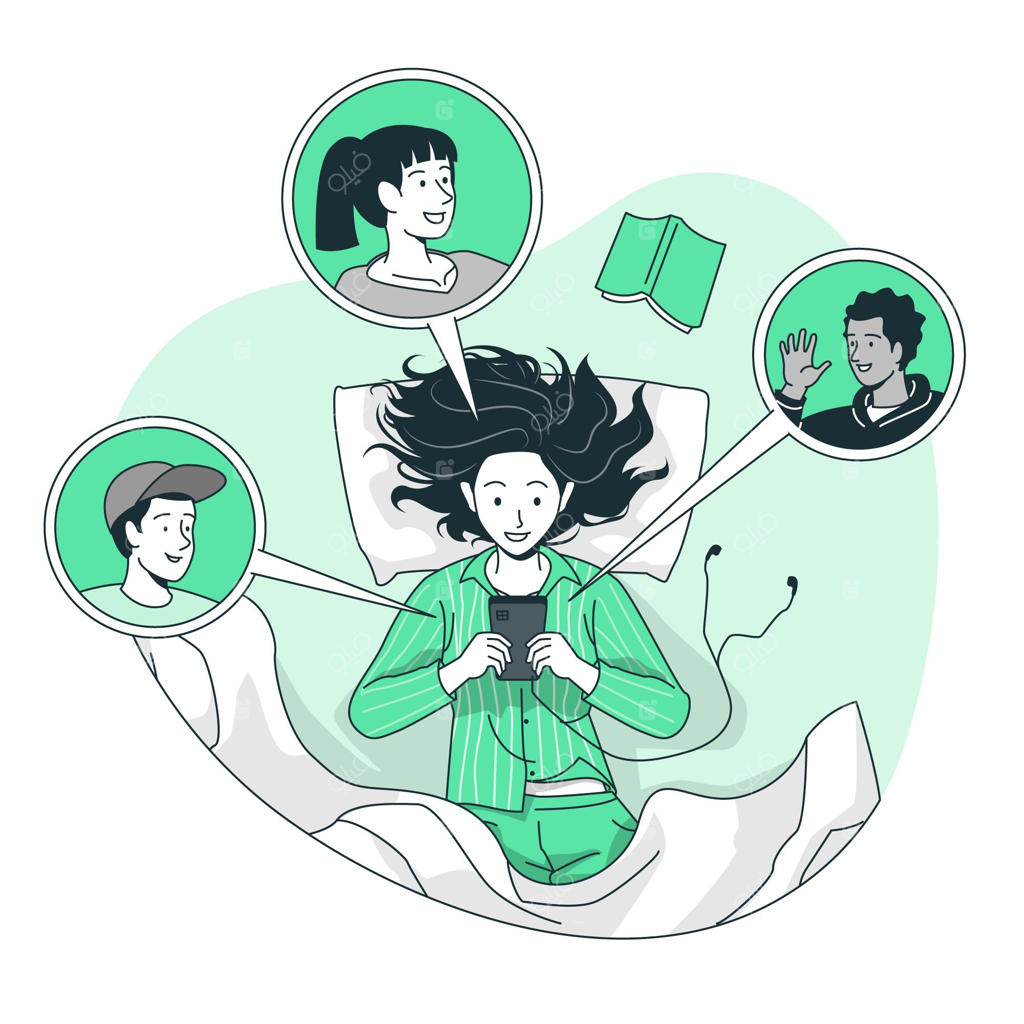 تصویرسازی مفهوم زندگی اجتماعی