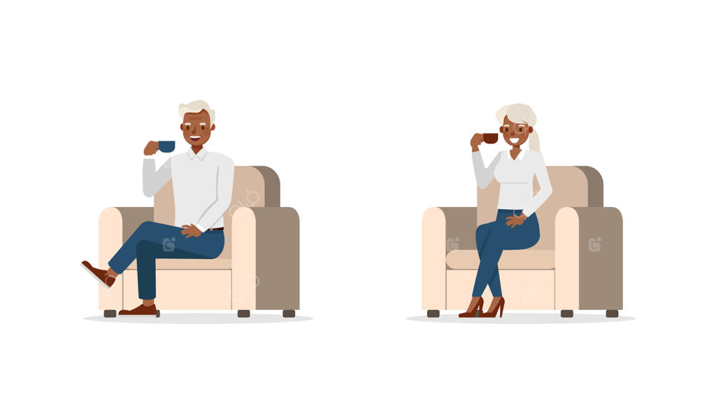 تصویرسازی کارکنان تجاری