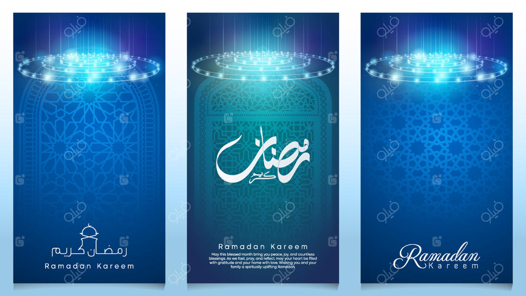طراحی‌ها و تبریکات ویژه رمضان کریم با کیفیت وکتور پرو را کشف کنید