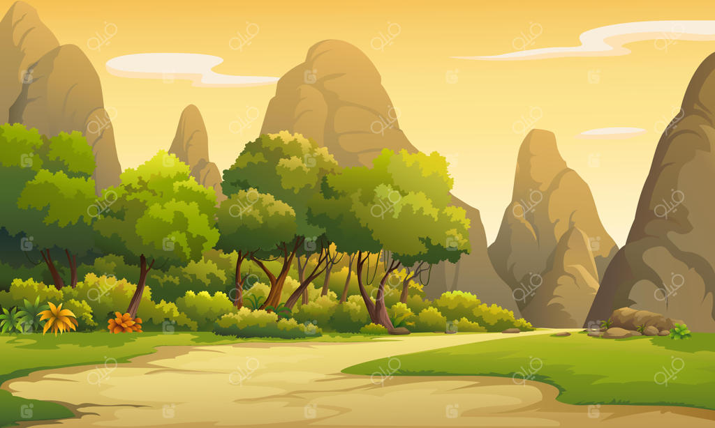 نقاشی‌های طبیعت در غروب خورشید