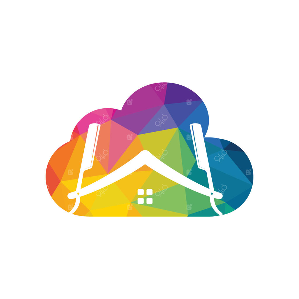 لوگوی آرایشگاه و سالن زیبایی: طراحی لوگوی ابر آرایشگر