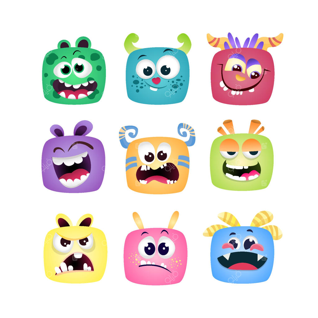 آیکون شخصیت هیولای هالووین