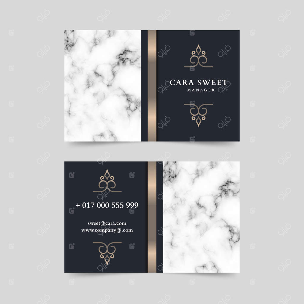 کارت ویزیت شیک و لوکس