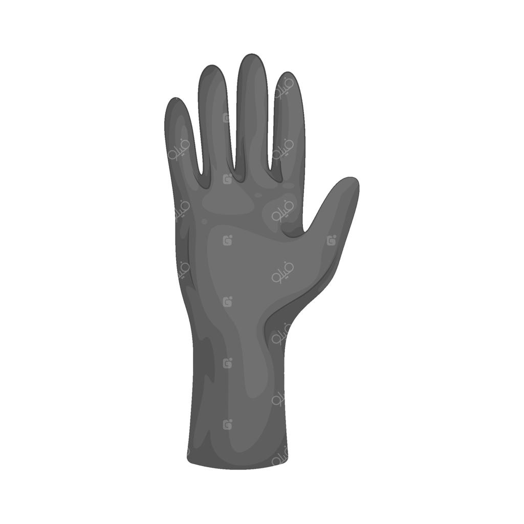 تصویری از دستکش‌های آرایشگری