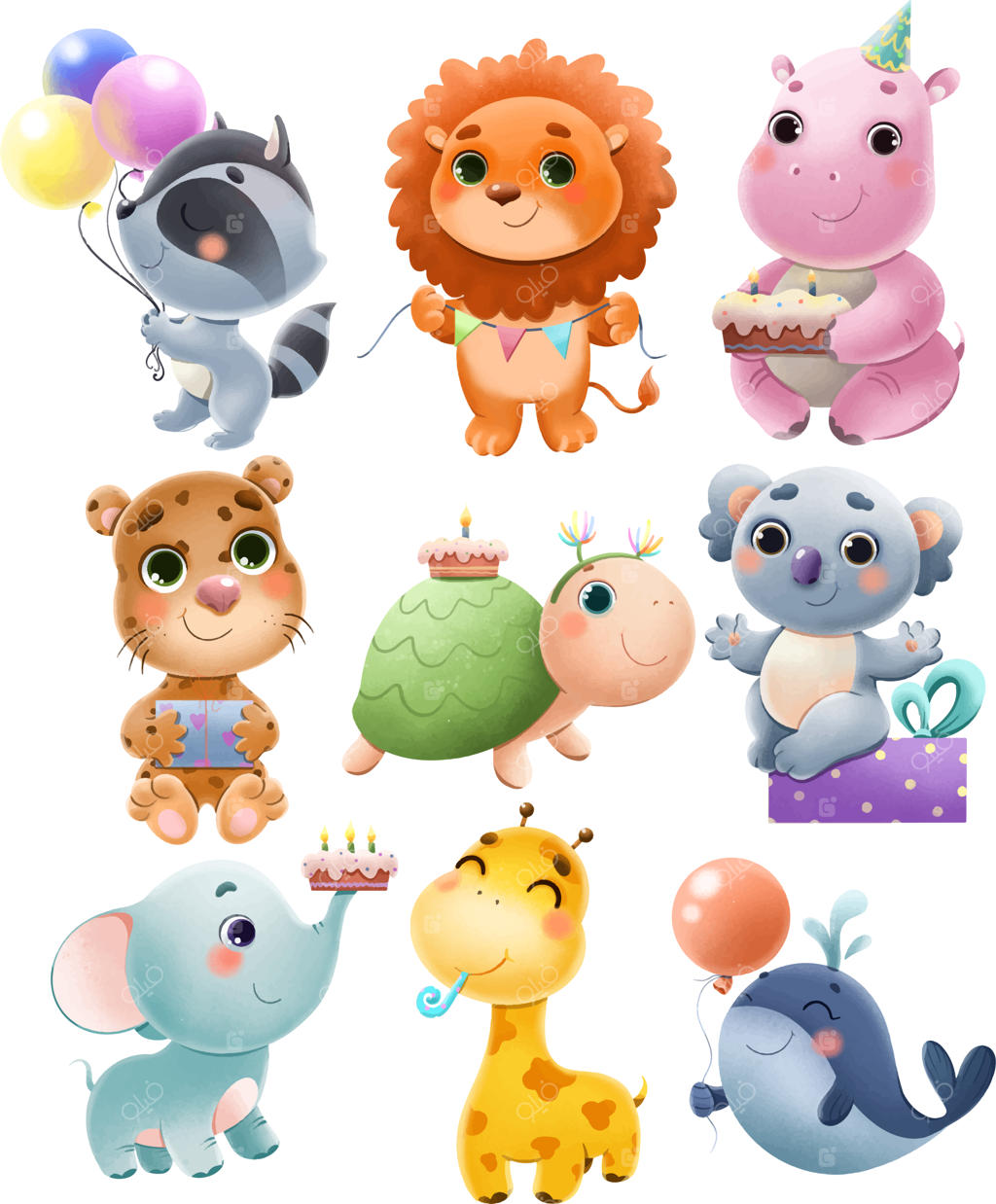 مجموعه تصویرسازی حیوانات