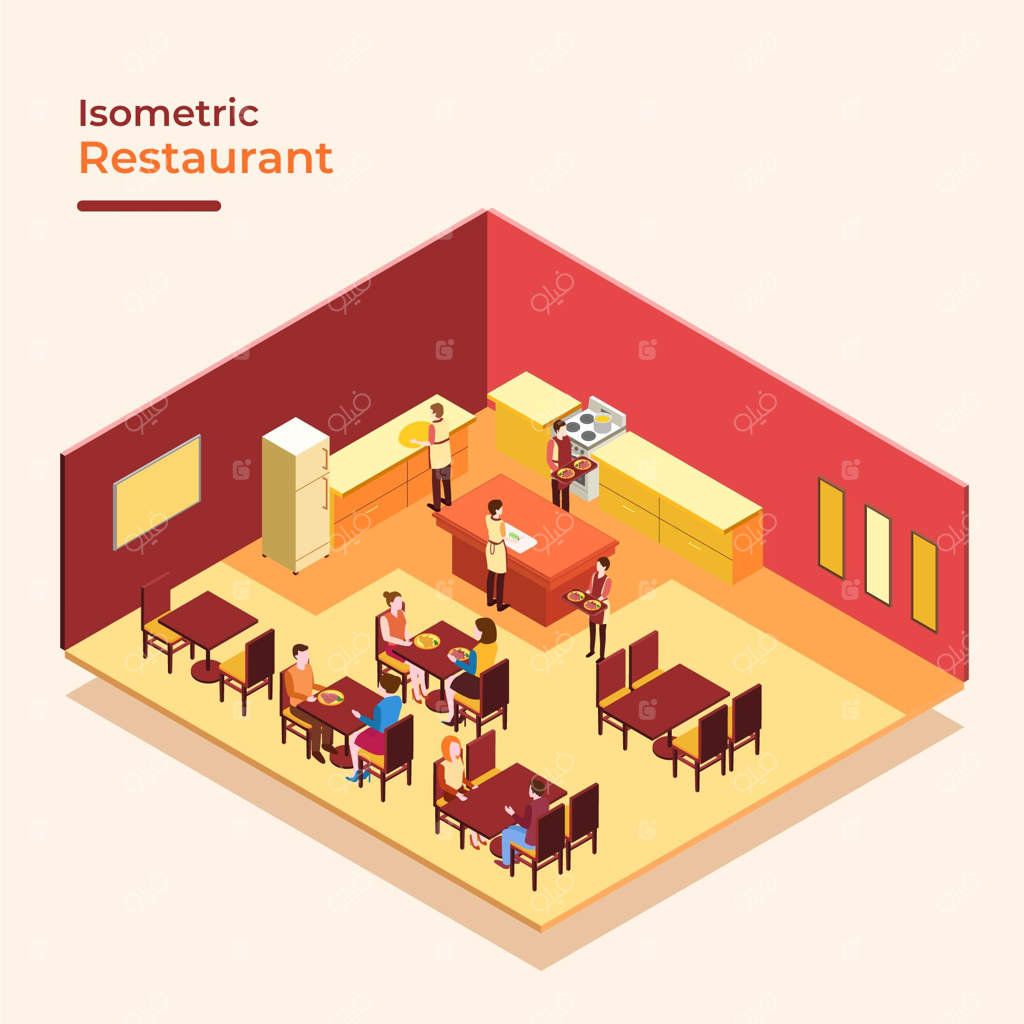 رستوران ایزومتریک