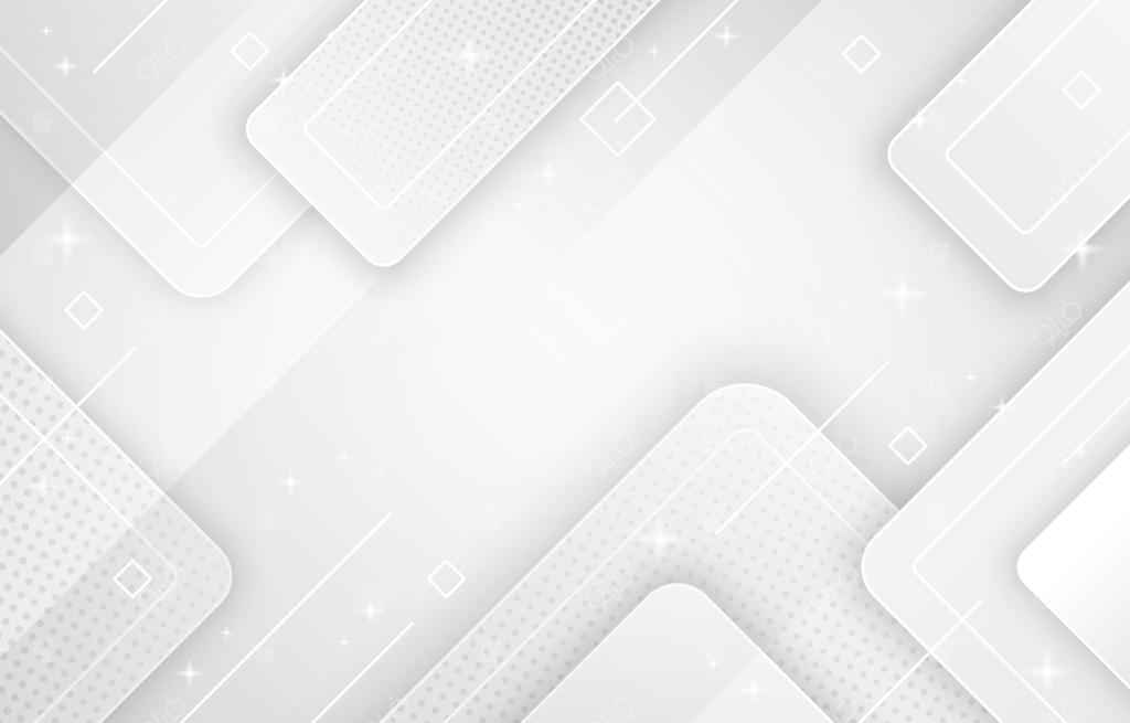 اشکال هندسی با پس‌زمینه سفید