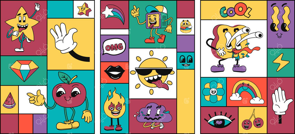 استیکرها و ایموجی‌های خنده‌دار با شخصیت‌های جالب