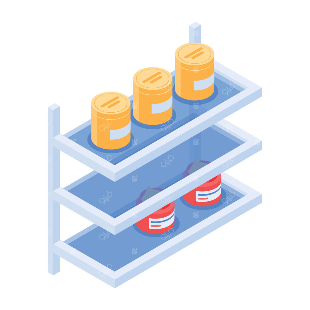 آیکون ایزومتریک لوازم آرایشگری