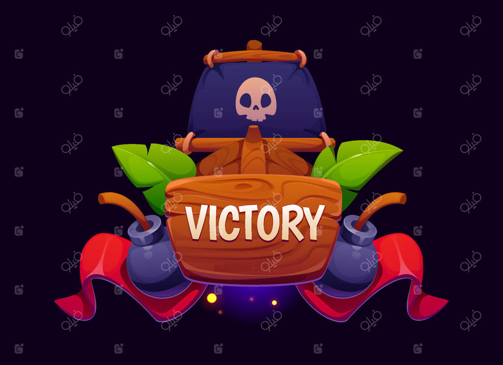 آیکون جایزه پیروزی بازی دزدان دریایی، نشان کشتی دزدان دریایی