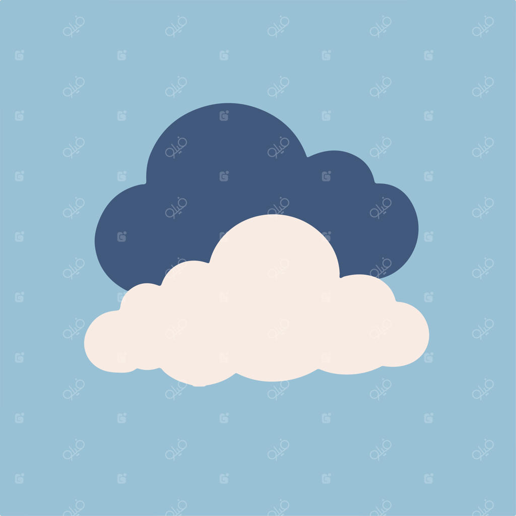 تصویرسازی و طرح هنری ابر، ایده‌آل برای طراحی