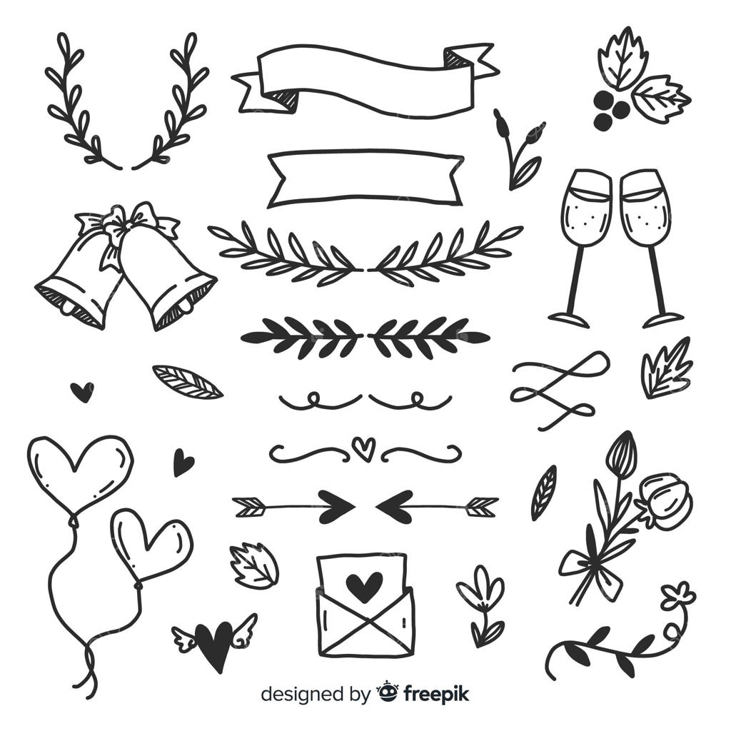 مجموعه عبارات دست‌نویس برای عروسی