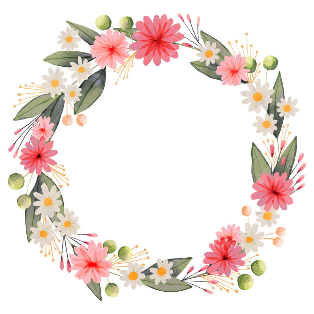 قاب گل آبرنگی