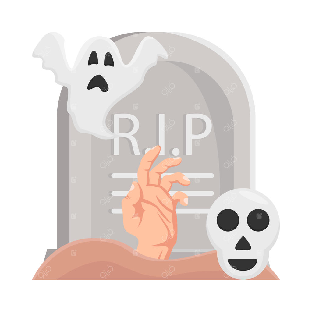 تصویرسازی گورستان