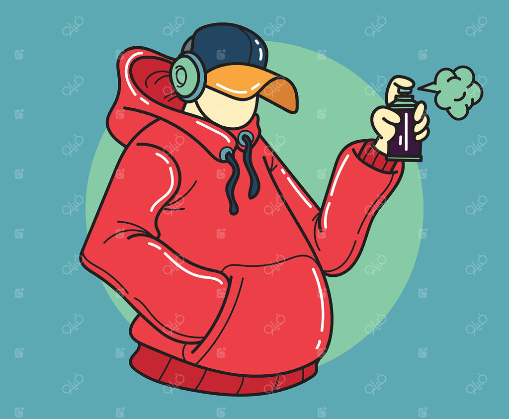 تصویرسازی گرافیتی