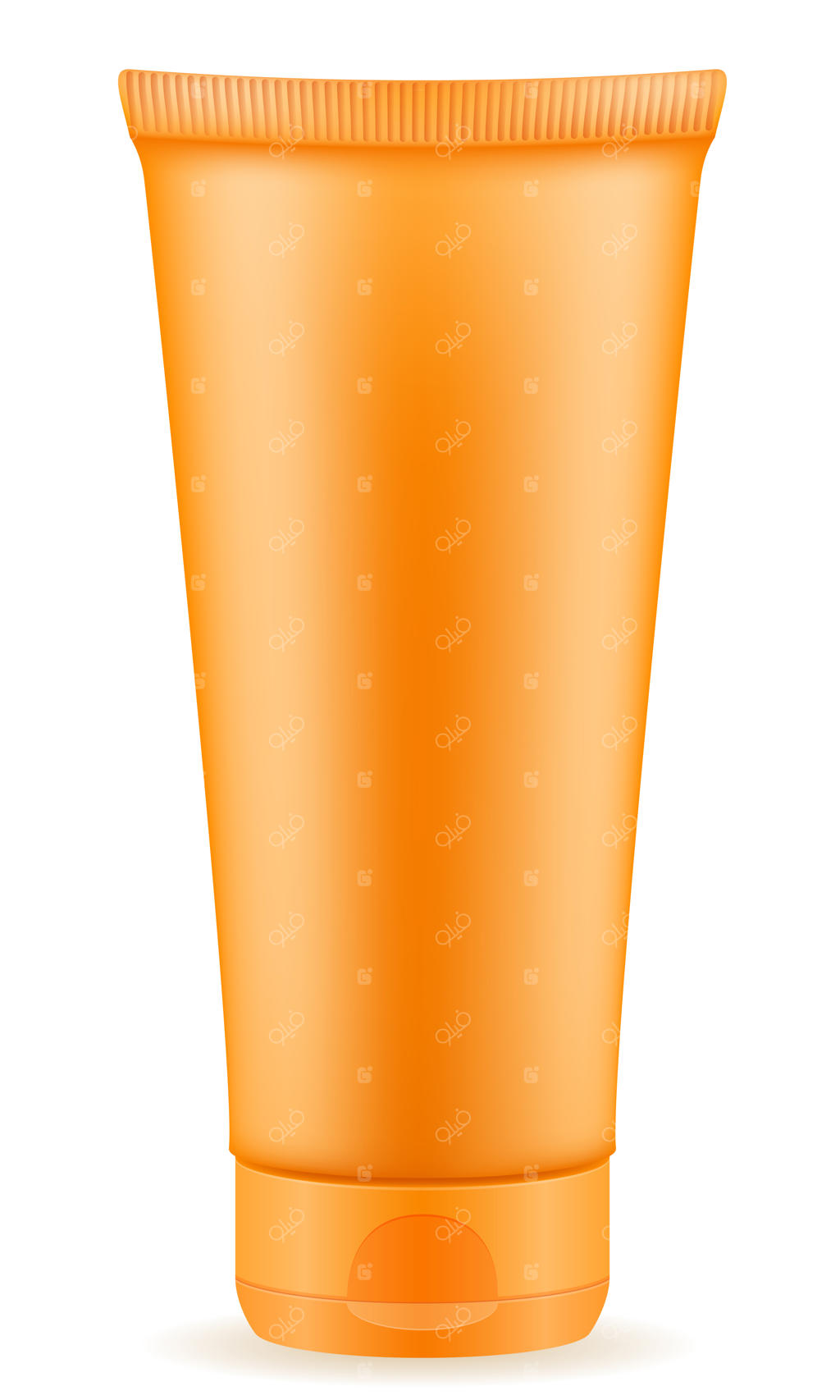 لوسیون ضد آفتاب روی زمینه سفید