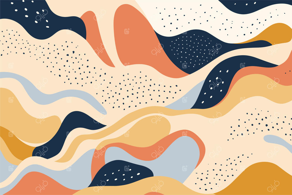 پوستر پس‌زمینه با الگوی انتزاعی