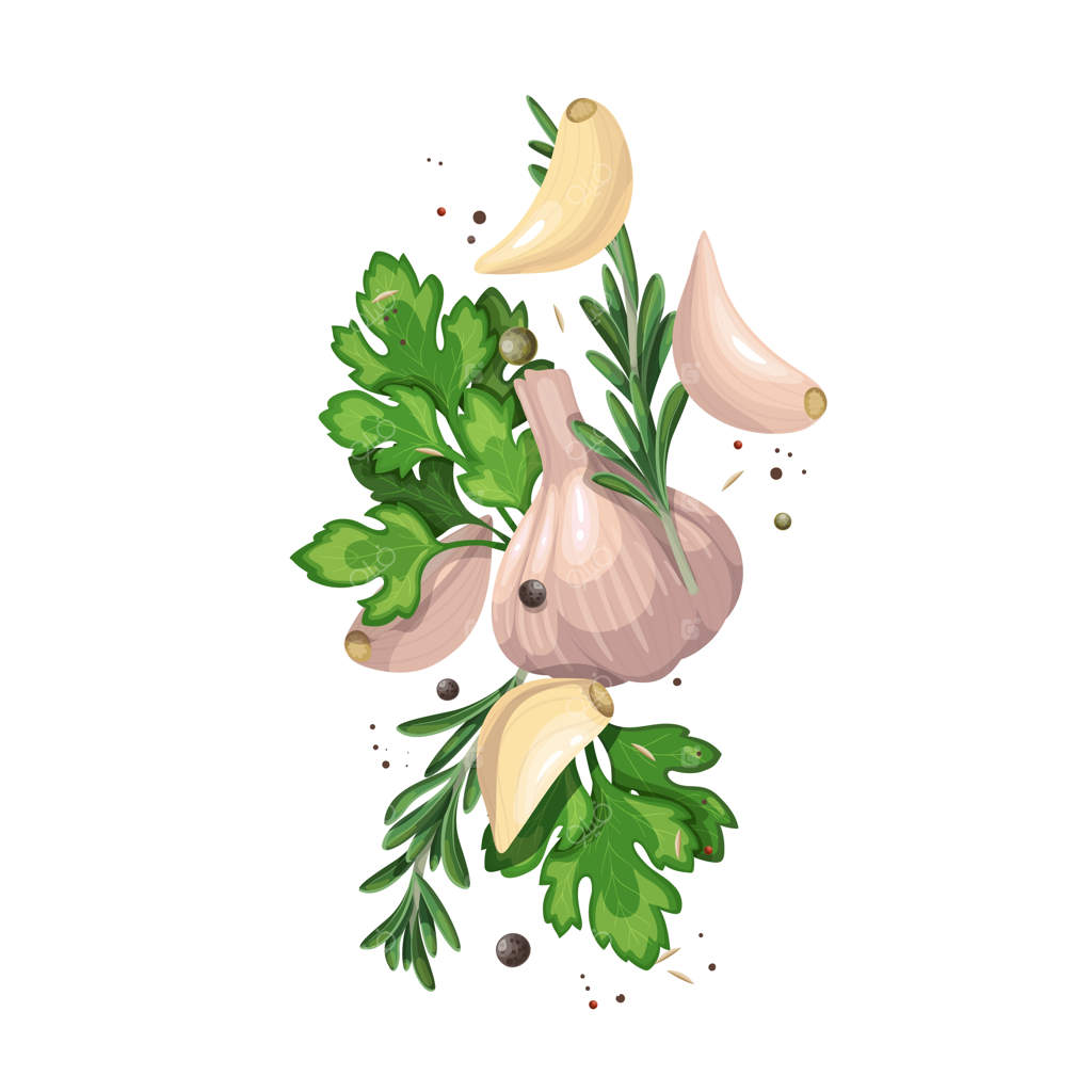 سقوط سیر با گیاهان و ادویه‌ها