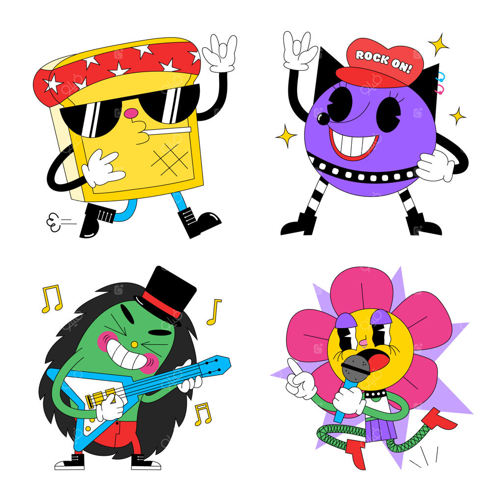 برچسب‌های موسیقی اسید راک