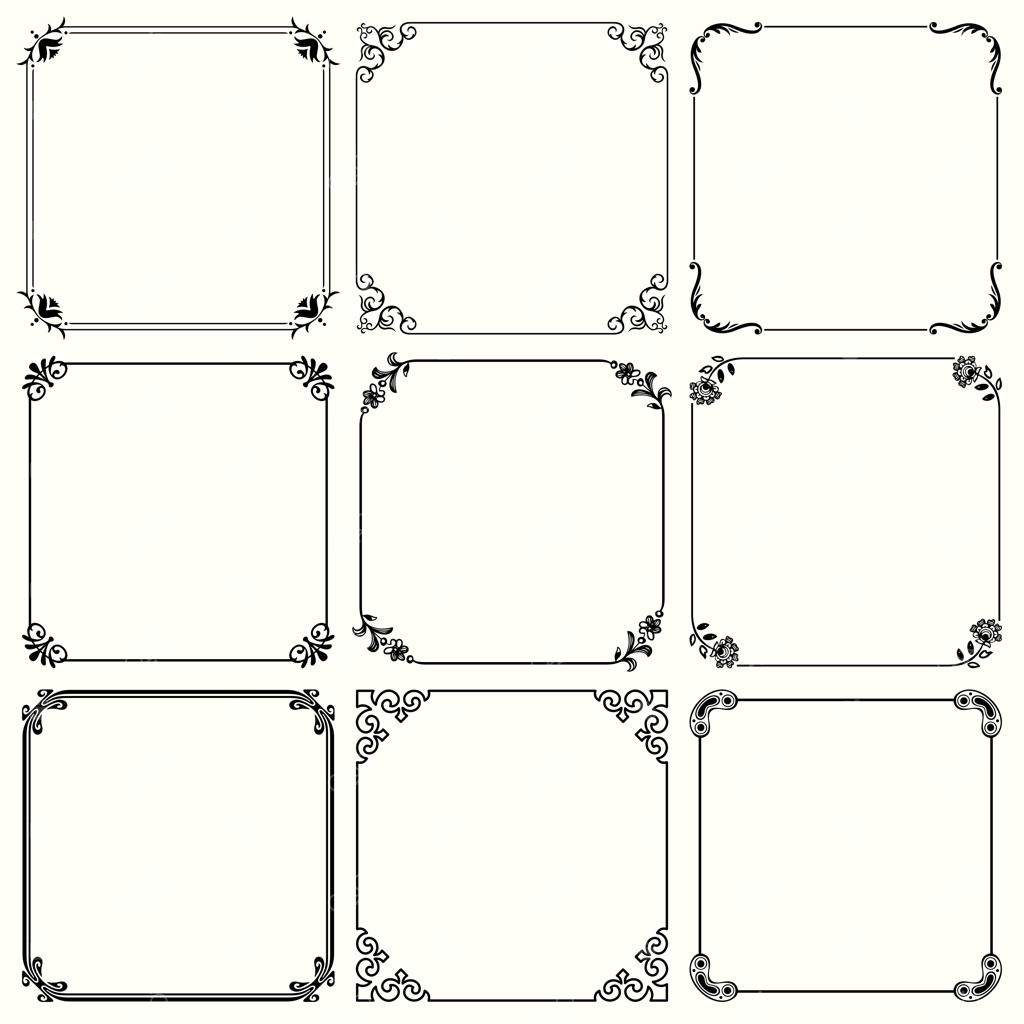 قاب‌های تزیینی (مجموعه ۳۶)
