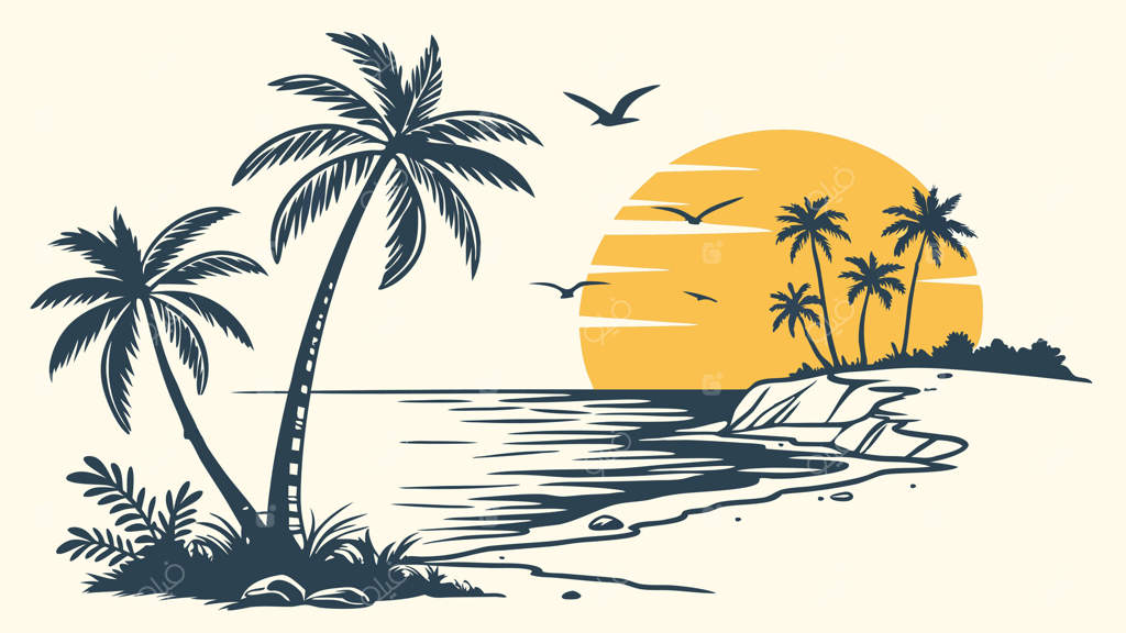 باغ آرام ساکورا - درختان شکوفه گیلاس و گلبرگ‌های صورتی شناور