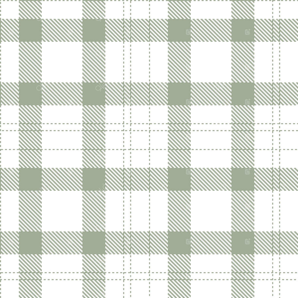 طراحی مدرن باغ دودی و پارچه چهارخانه سفید زنده و یکپارچه