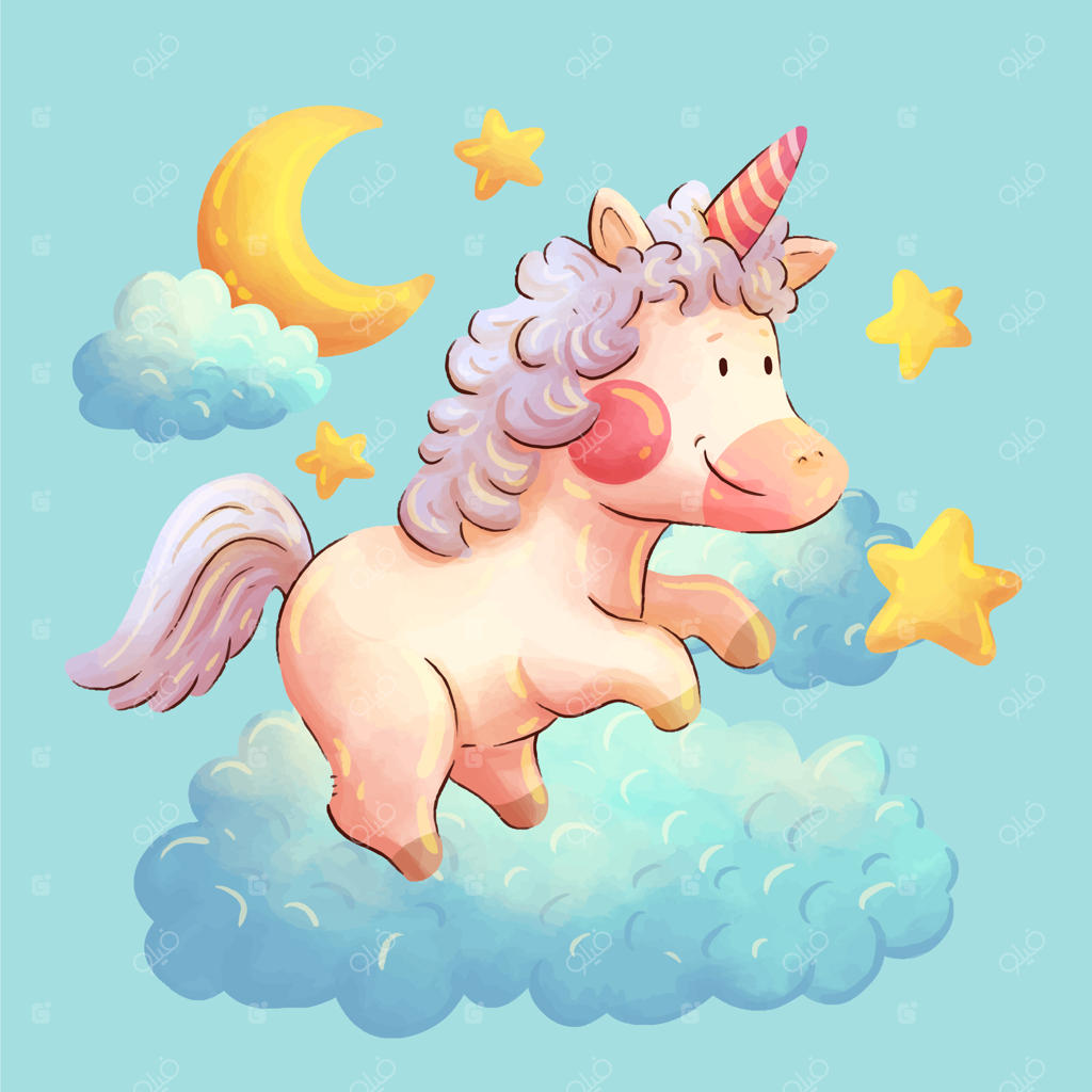 تصویر زیبا از یونیکورن