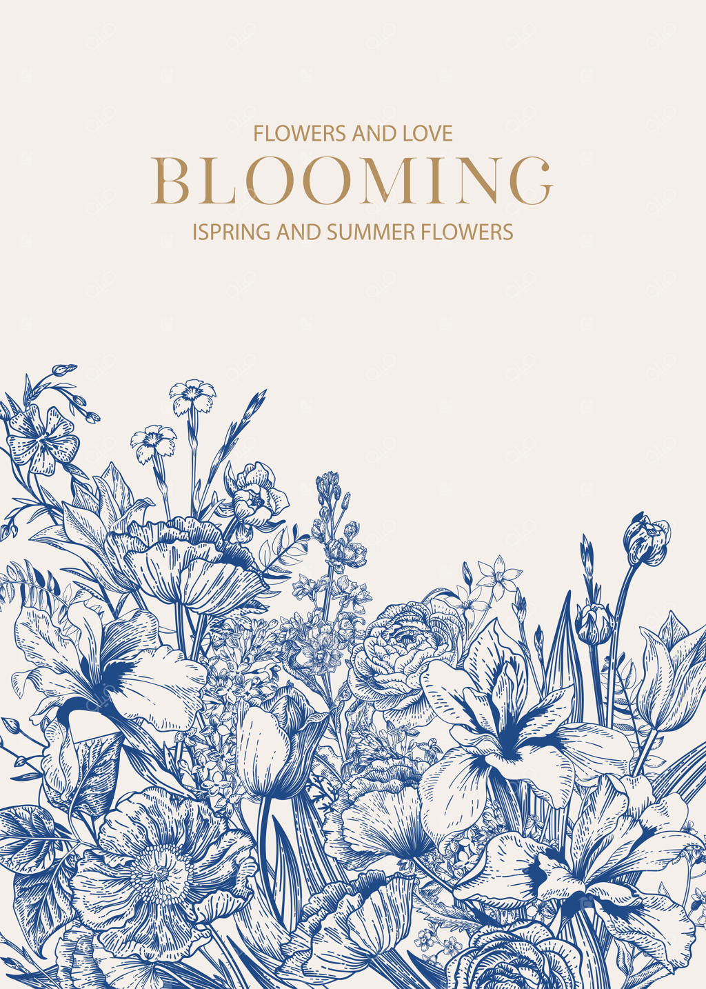 گل‌های شکفته