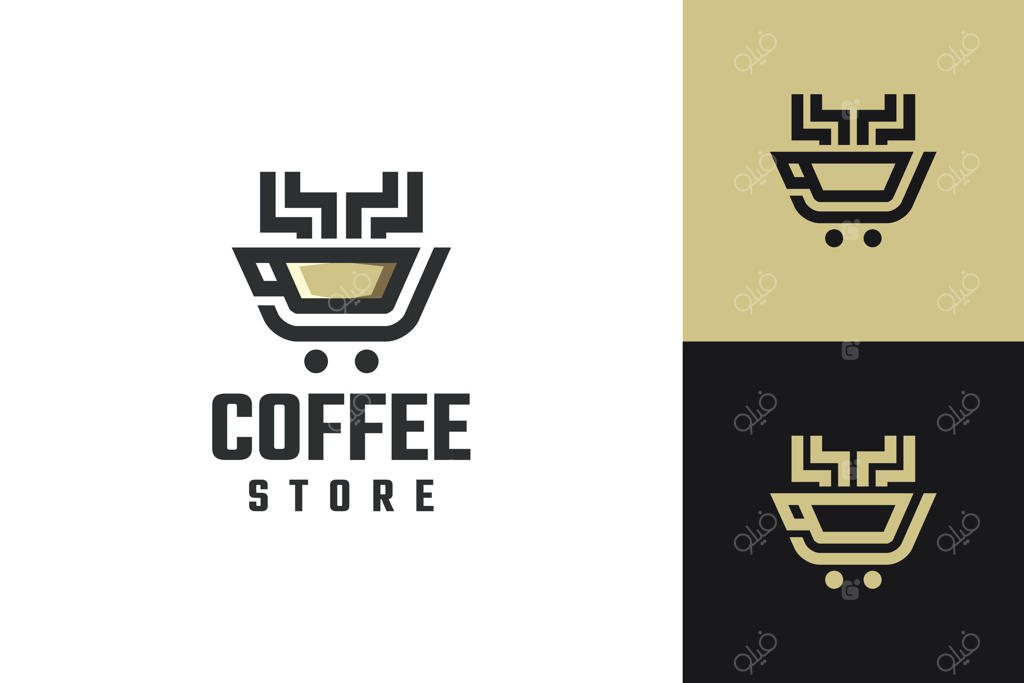 طراحی لوگوی کافه‌شاپ