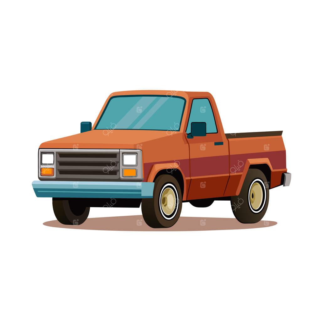 مفهوم تصویرسازی وکتور خودروی واقعی‌گرایانه